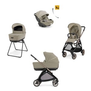 Inglesina Kočárek Inglesina Electa Darwin Recline Evo 4v1 2026 Hangar Beige