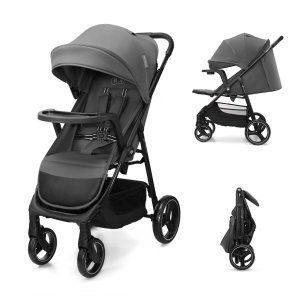 KINDERKRAFT KINDERKRAFT Kočárek sportovní Trig 3 Tray Granite Grey