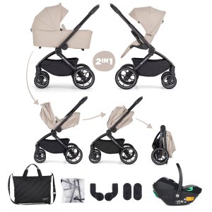 PETITEMARS PETITE&MARS Kočárek kombinovaný SCOUT 3v1 Soft Mousse s Core Pro i-Size 