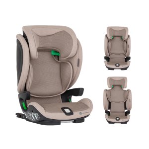 PETITEMARS PETITE&MARS Autosedačka Elite Fix Pro i-Size Tan Brown Air 100-150 cm (15-36 kg)