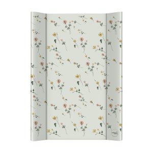CEBA CEBA BABY Podložka přebalovací 2-hranná s pevnou deskou (50x70) Basic Floral Breeze