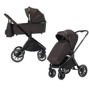 ADAMEX ADAMEX Kočárek kombinovaný Spark 13 Chocolate Brown