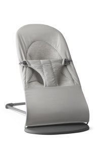 BABYBJORN BabyBjörn lehátko Balance BLISS Tri-Fabric Woven/Jersey Light Gray