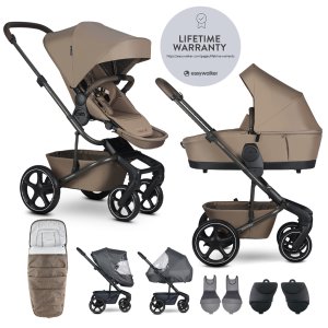EASYWALKER EASYWALKER Set XXL kočárek kombinovaný Harvey NXT s příslušenstvím Mocha Brown