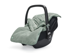  Fusak do autosedačky Basic Knit Ash Green