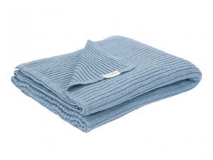  Deka pletená 70x100 cm Pure Denim Blue