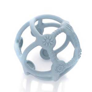 Reer Reer Míček pro jemnou masáž při prořezávání zoubků a rozvoj motoriky Bite&Play modrý
