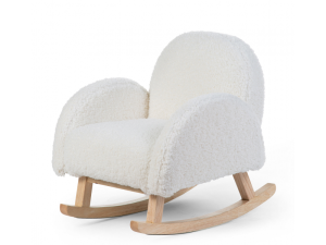  Křeslo dětské houpací Teddy Off White