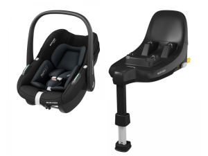  Pebble S autosedačka Tonal Black + základna FamilyFix S