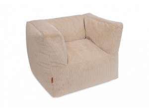  Křeslo dětské Beanbag Corduroy Natural