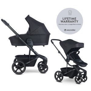 EASYWALKER EASYWALKER Kočárek kombinovaný Harvey⁵ 2v1 Midnight Black LITE RWS