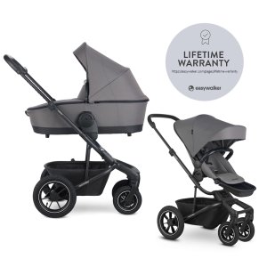 EASYWALKER EASYWALKER Kočárek kombinovaný Harvey⁵ 2v1 Pebble Grey LITE AIR