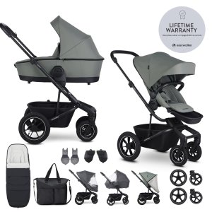 EASYWALKER EASYWALKER Kočárek kombinovaný Harvey⁵ Agave Green XXL AIR