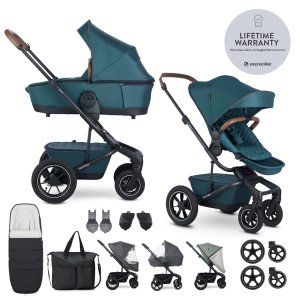 EASYWALKER EASYWALKER Kočárek kombinovaný Harvey⁵ Premium Jade Green XXL AIR