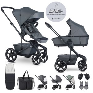 EASYWALKER EASYWALKER Kočárek kombinovaný Harvey⁵ Premium Mineral Grey XXL RWS