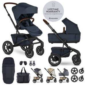 EASYWALKER EASYWALKER Kočárek kombinovaný Jimmey Indigo Blue XXL AIR + RWS
