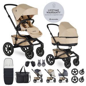 EASYWALKER EASYWALKER Kočárek kombinovaný Jimmey Sand Taupe XXL AIR + RWS