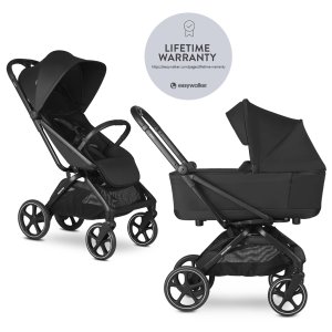 EASYWALKER EASYWALKER Kočárek kombinovaný Rockey L Pure Black