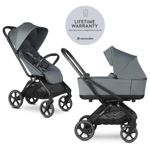 EASYWALKER EASYWALKER Kočárek kombinovaný Rockey L Smooth Grey