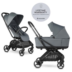 EASYWALKER EASYWALKER Kočárek kombinovaný Rockey M Smooth Grey