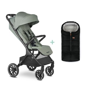 EASYWALKER EASYWALKER Kočárek sportovní Jackey2 XL Agave Green + PETITE&MARS fusak Jibot ZDARMA
