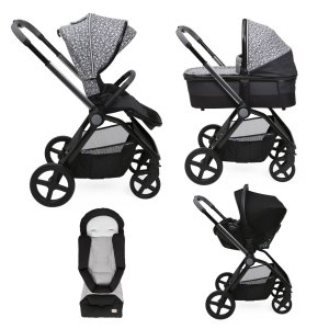 CHICCO CHICCO Kočárek kombinovaný 3v1 Mysa Charming Grey
