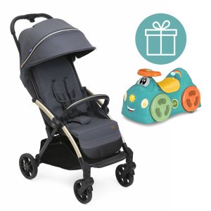 CHICCO CHICCO Kočárek sportovní Goody Xplus - Dark Shadow + odrážedlo Chicco All around ZDARMA